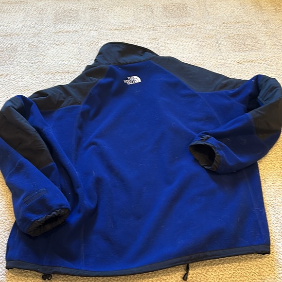 The North Face Blue/Black Zip Up Fleece Jacket, size L - Picture 7 of 7